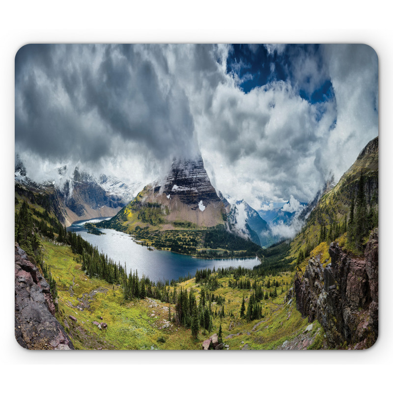 Overlook Vista Hidden Lake Mouse Pad