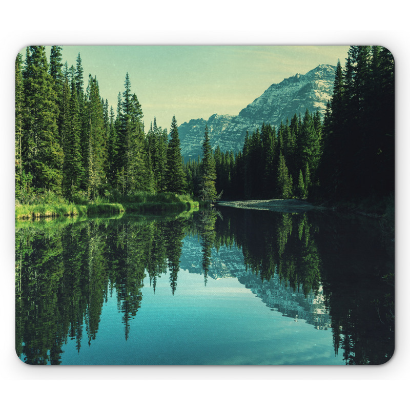 Tree Reflections on Calm Water Mouse Pad