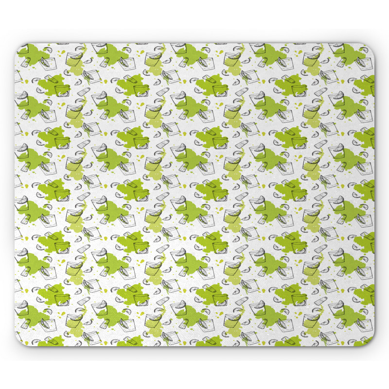 Lemon Slices Salt Shaker Mouse Pad