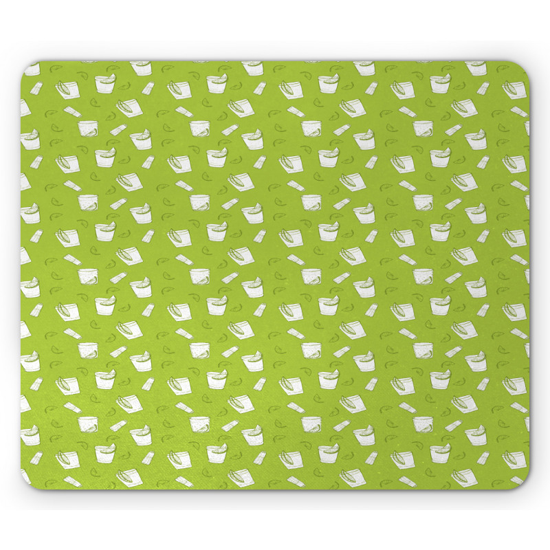 Alcohol Culture Pattern Mouse Pad