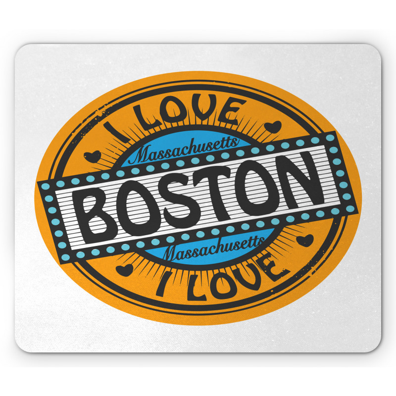 Stamp Style Retro Mouse Pad