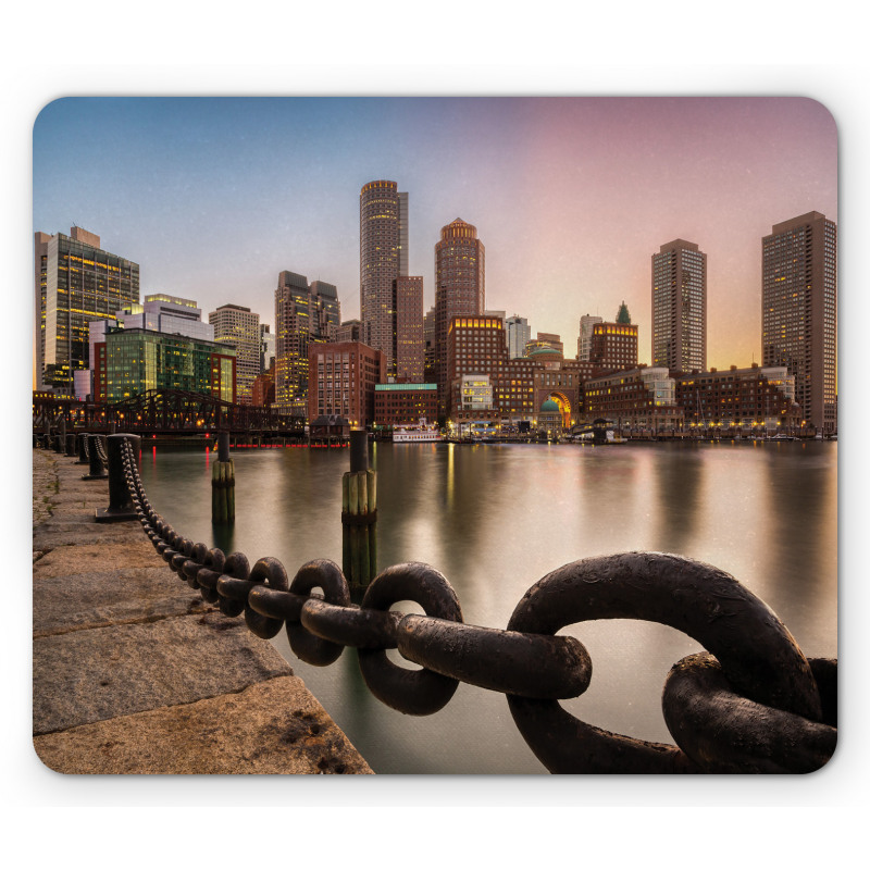 Fan Pier Park Sea Mouse Pad