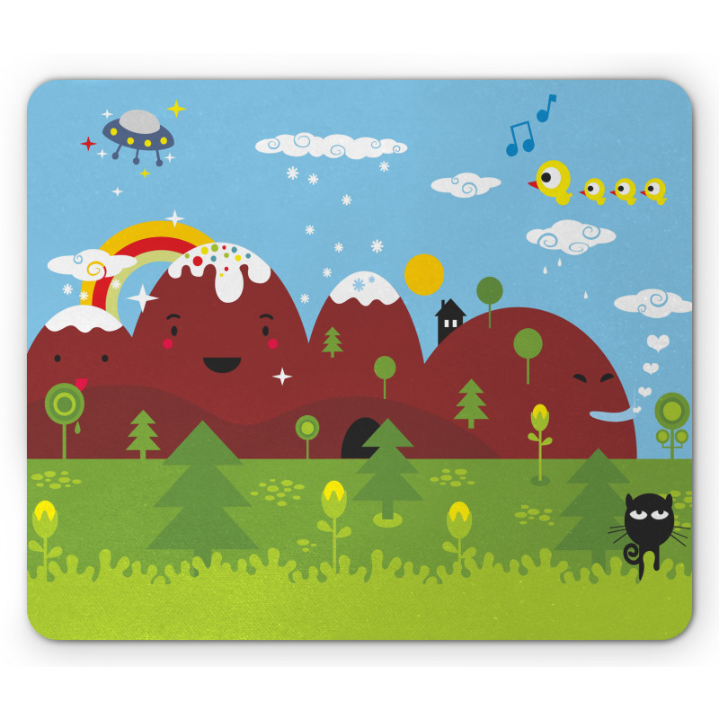 Doodle Land Countryside Mouse Pad