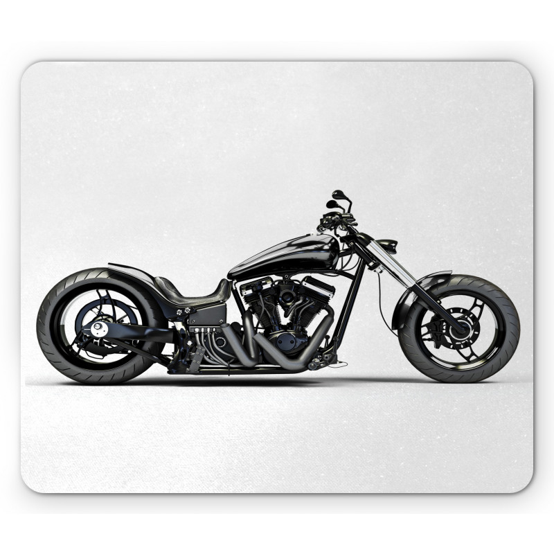 Custom Motorcycle Mouse Pad