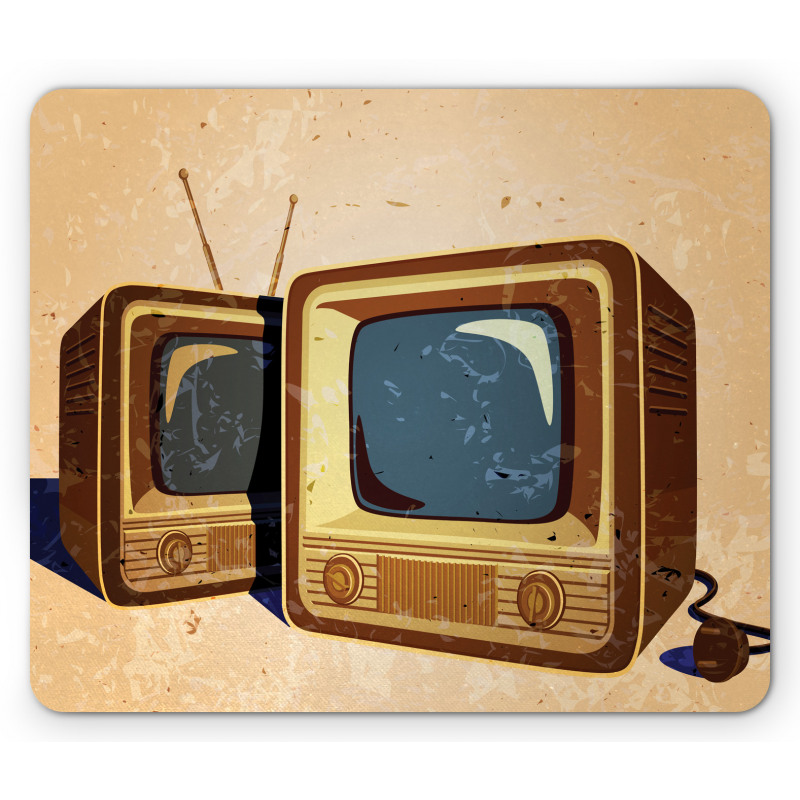 Nostalgic Televisions Mouse Pad