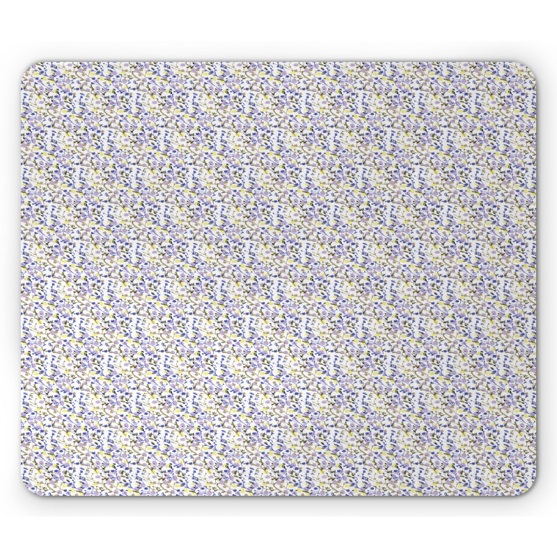 Pastel Minimal Elements Mouse Pad