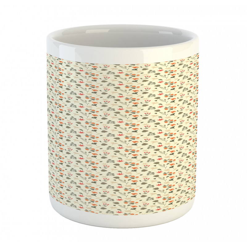 Seasonal Floral Art Mug