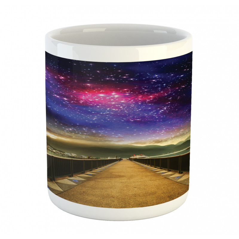 Galaxy Cosmos Bridge Mug