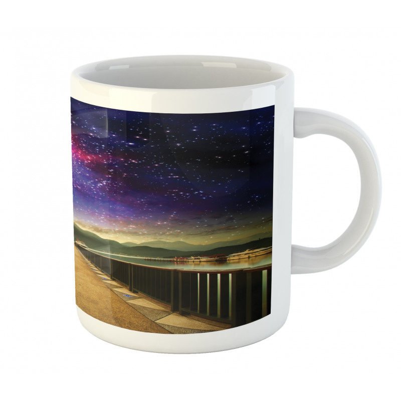 Galaxy Cosmos Bridge Mug