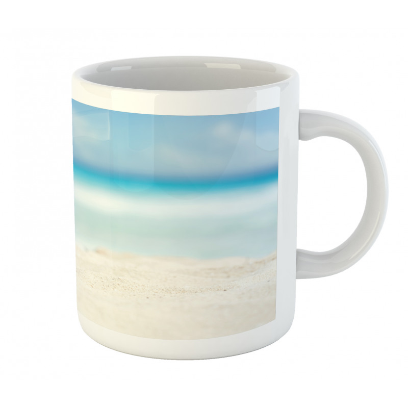 Sandy Exotic Beach Shell Mug