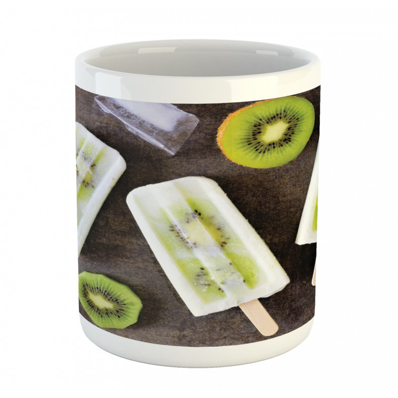 Homemade Fruit Popsicles Photo Mug