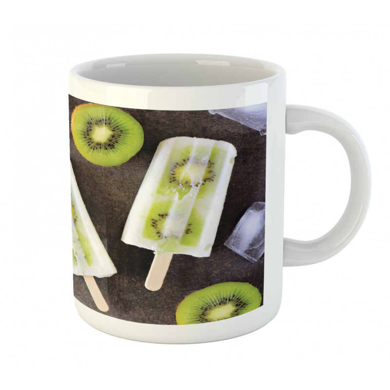 Homemade Fruit Popsicles Photo Mug