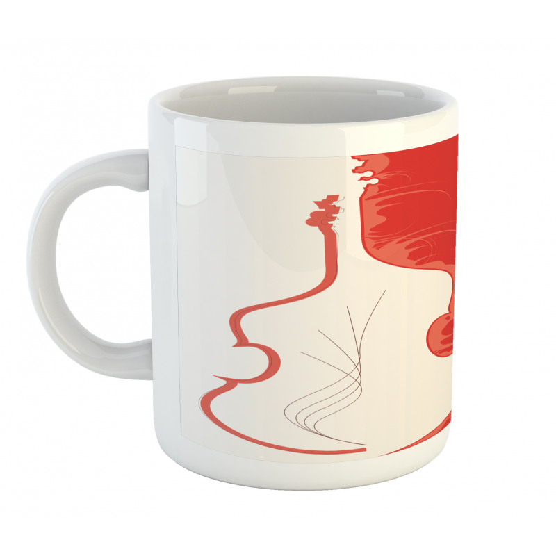 Abstract Music Design Mug