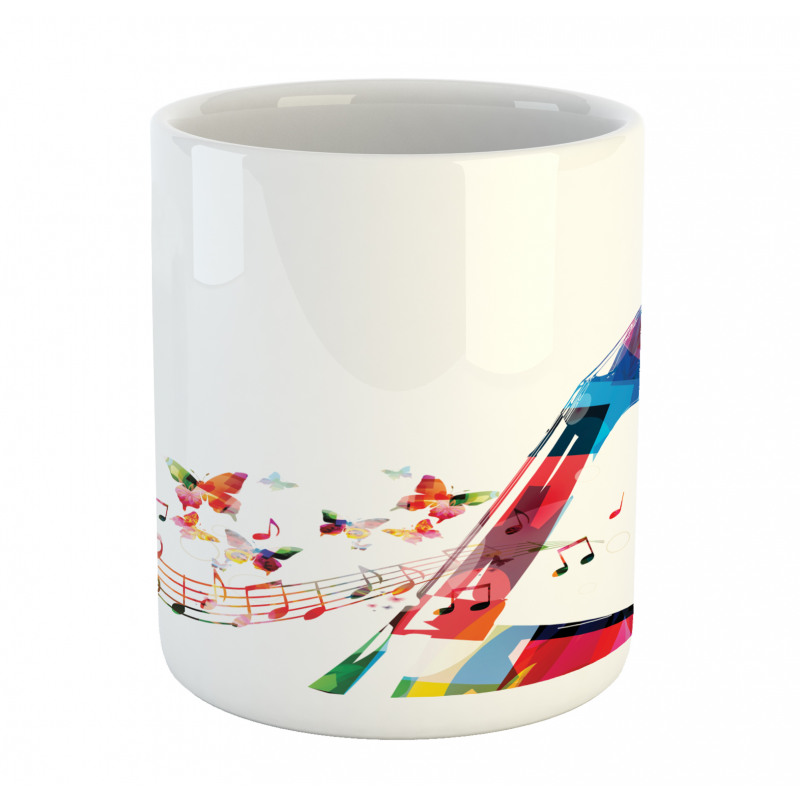 Creative Abstract Pegbox Art Mug