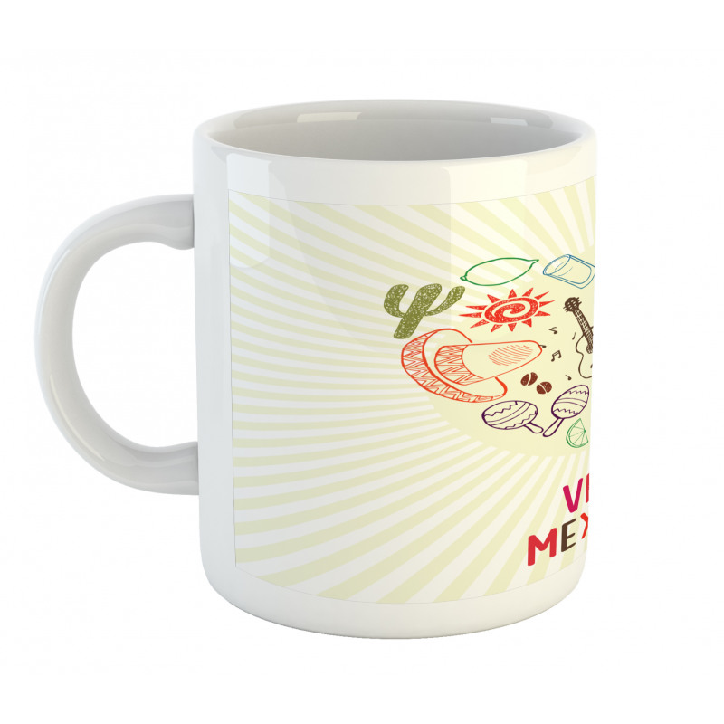 Viva Mexico Folklore Mug