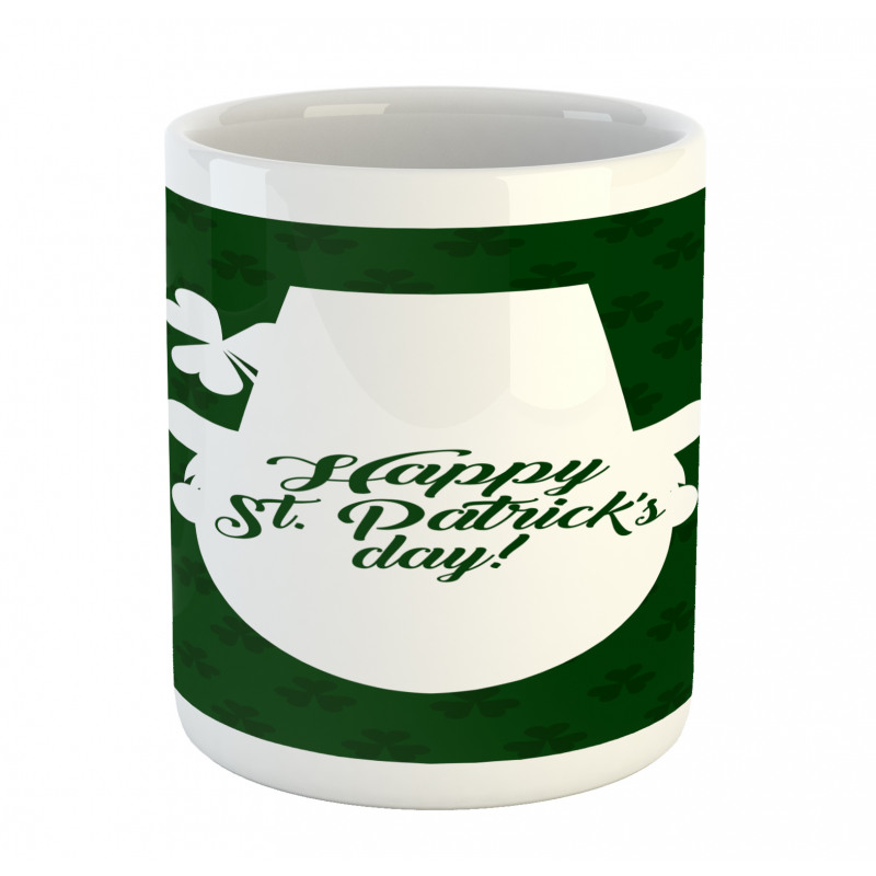 Leprechaun Hat and Clover Mug