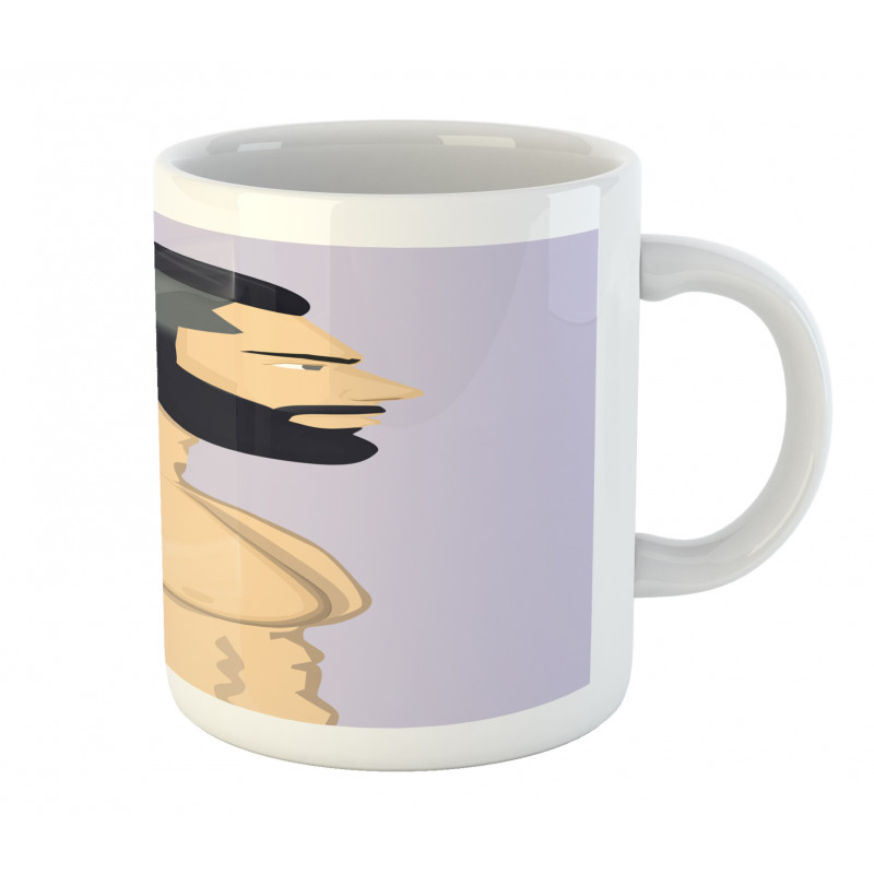 Muscular Boy with Tattoos Mug