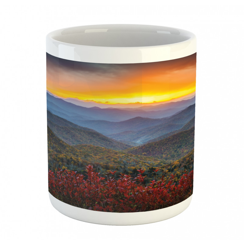 Picturesque Sunset NC Mug