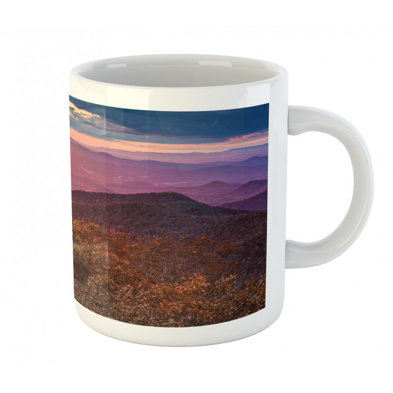 Blue Ridge Mountain Sky Mug