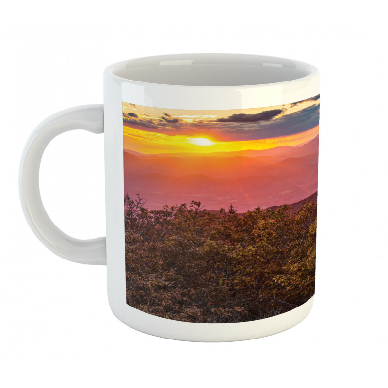 Blue Ridge Mountain Sky Mug