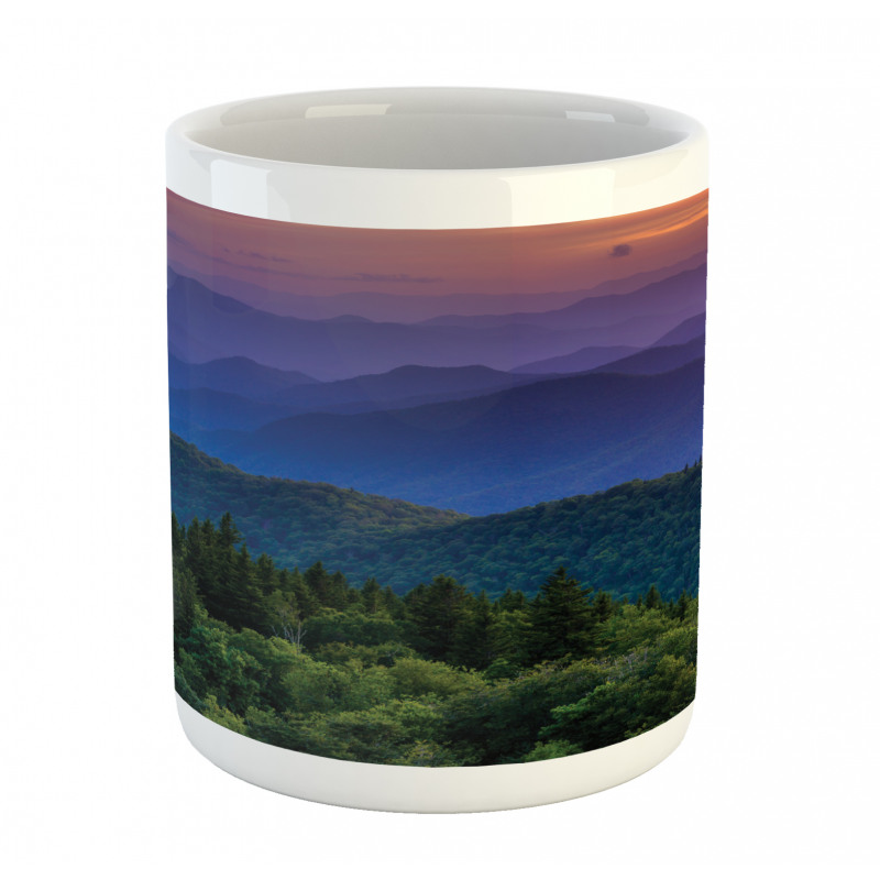 Colorful Sunset Photo Mug