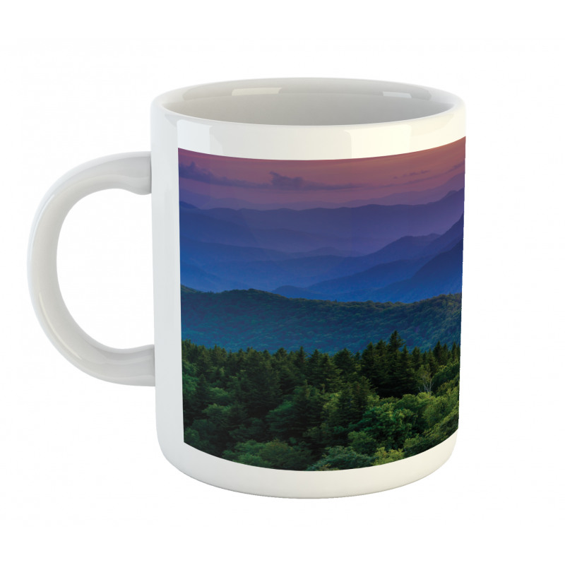 Colorful Sunset Photo Mug