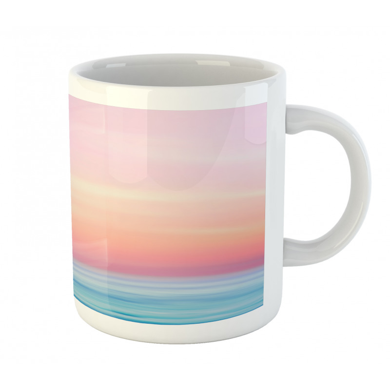 Ombre Sunset Calm Ocean View Mug