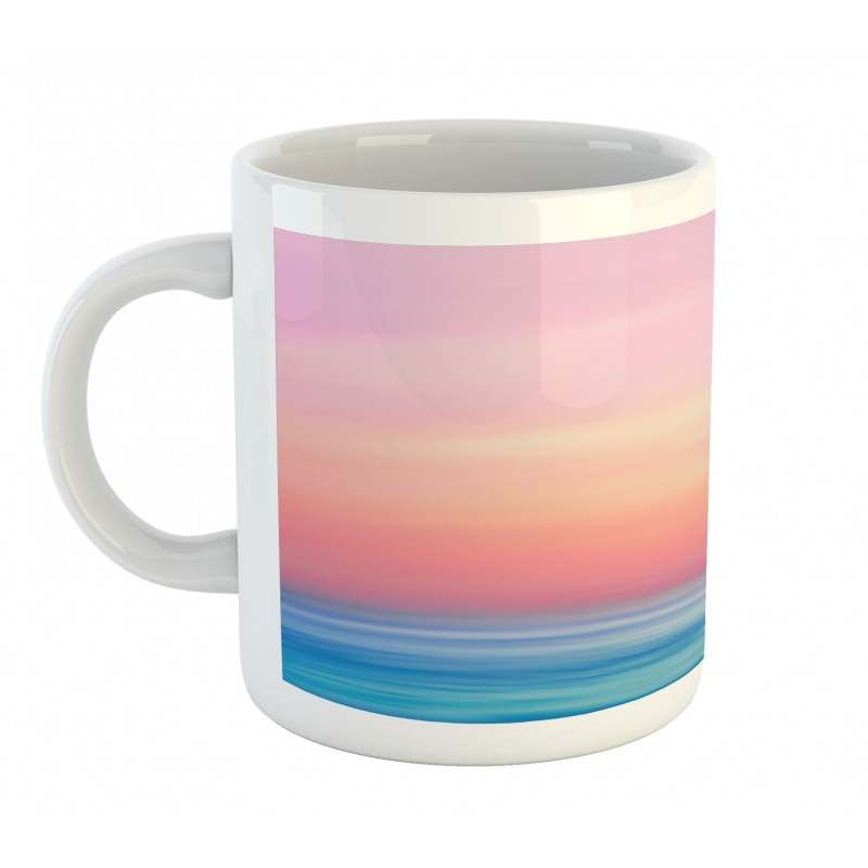 Ombre Sunset Calm Ocean View Mug