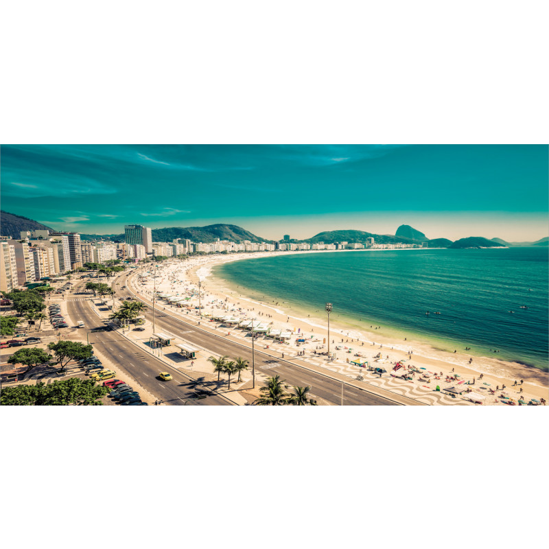 Copacabana Beach Art Mug