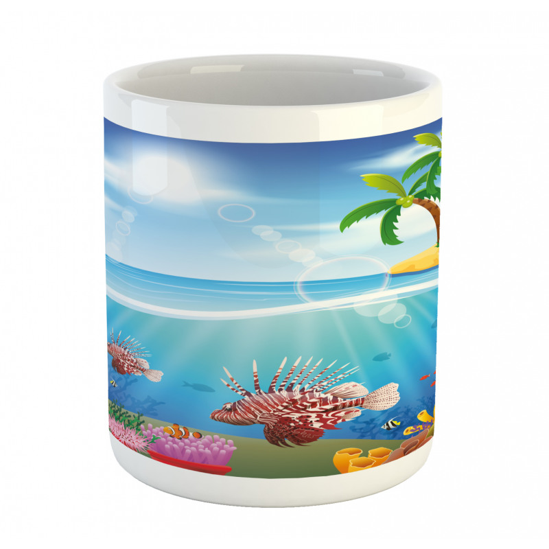 Lionfish and Coral Reefs Mug