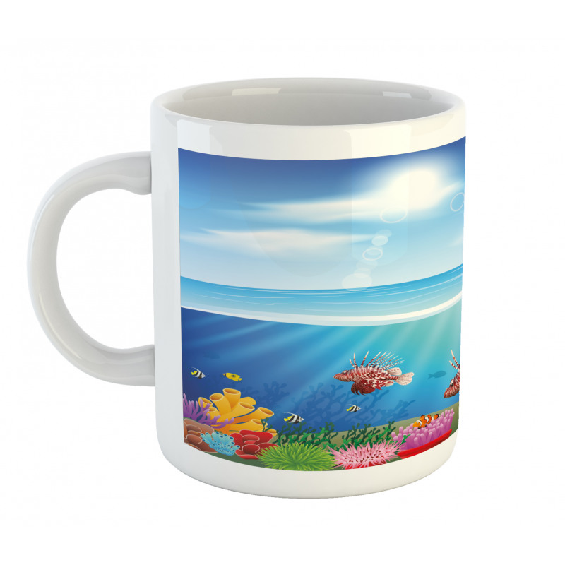 Lionfish and Coral Reefs Mug