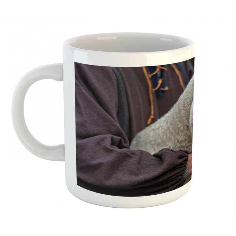 Baby Lamb Old Man Mug