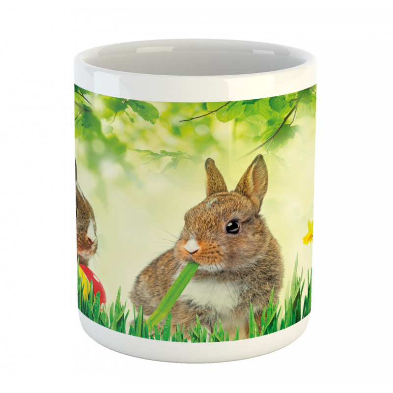 Easter Rabbits Mug