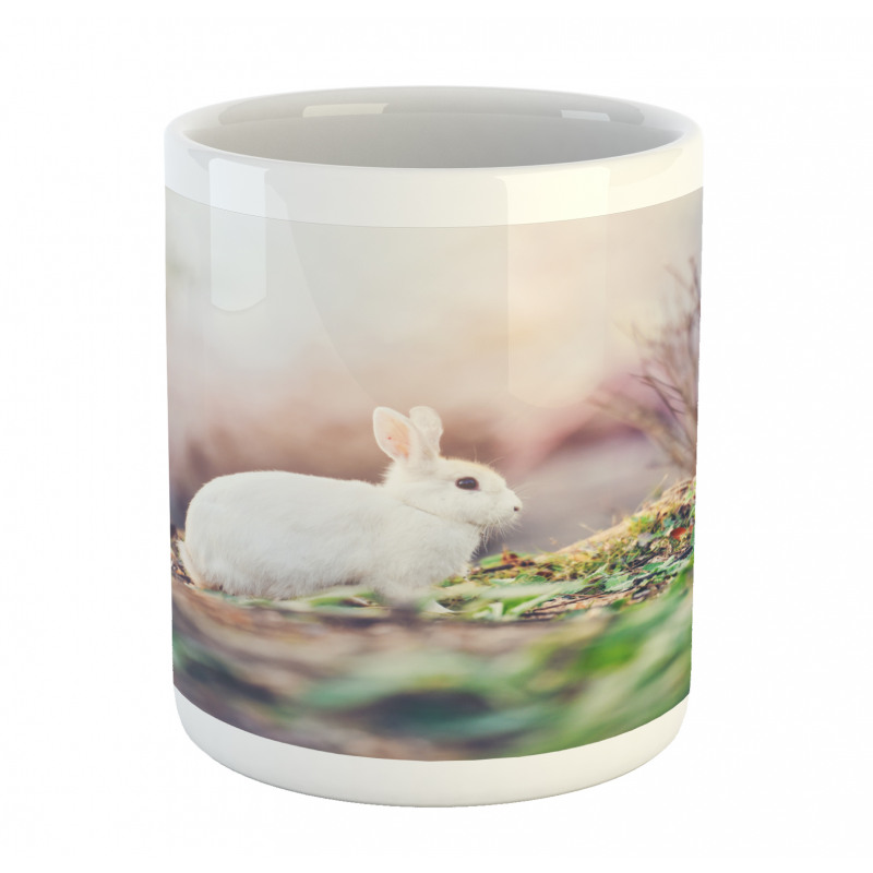 Spring Rabbit Forest Mug