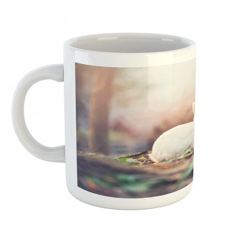 Spring Rabbit Forest Mug