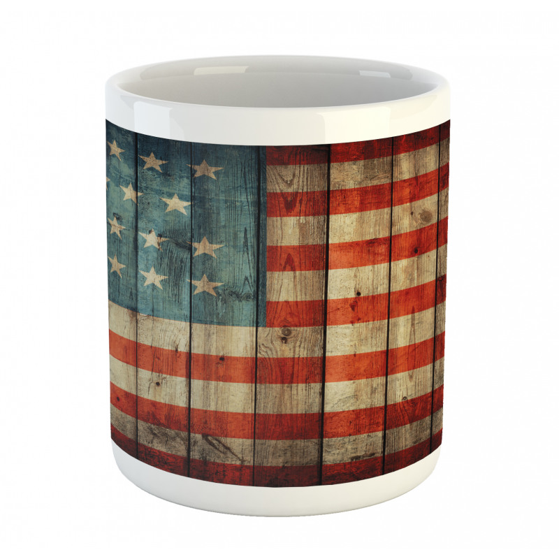 Old National Patriotic Mug