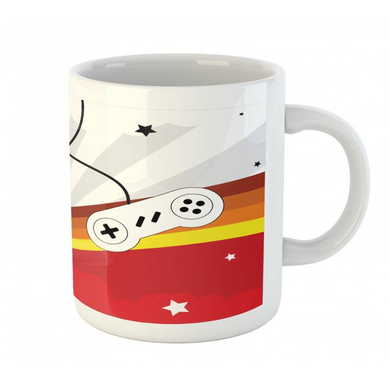 70's Gamepads Retro Games Mug