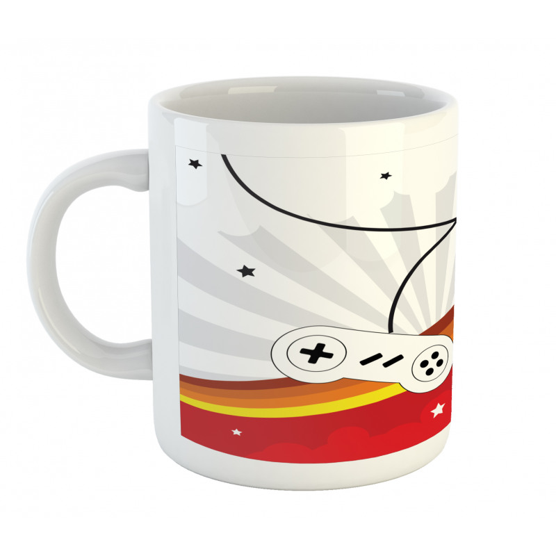 70's Gamepads Retro Games Mug