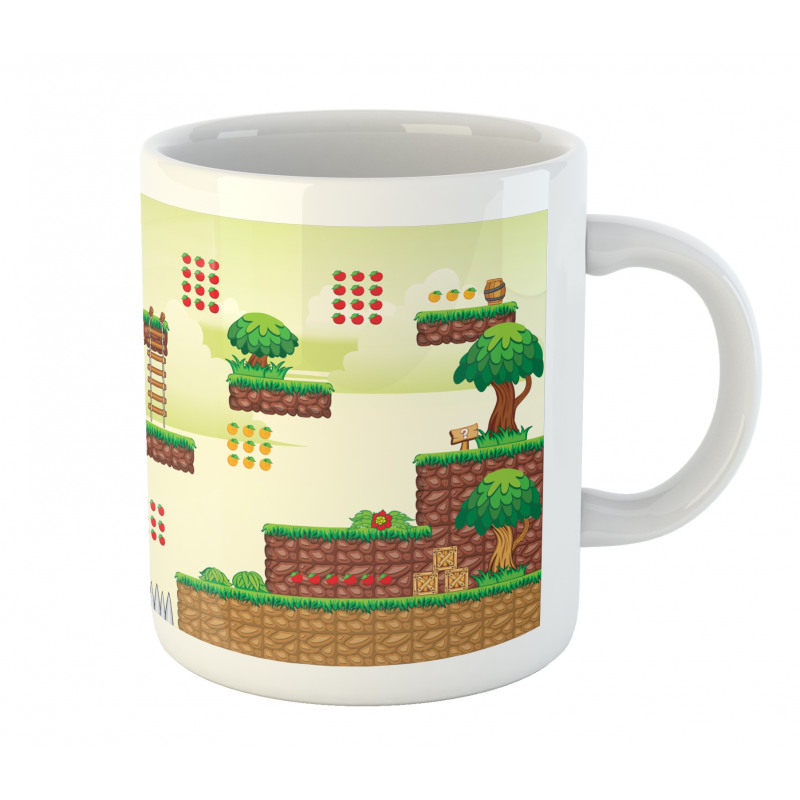 Vintage Video Game Platform Mug