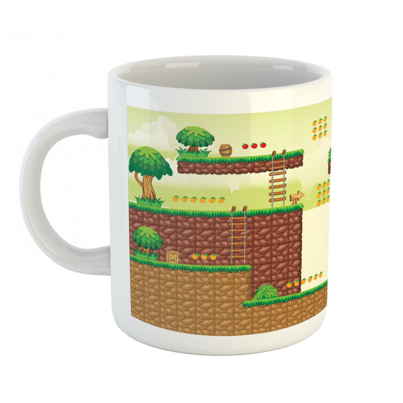 Vintage Video Game Platform Mug