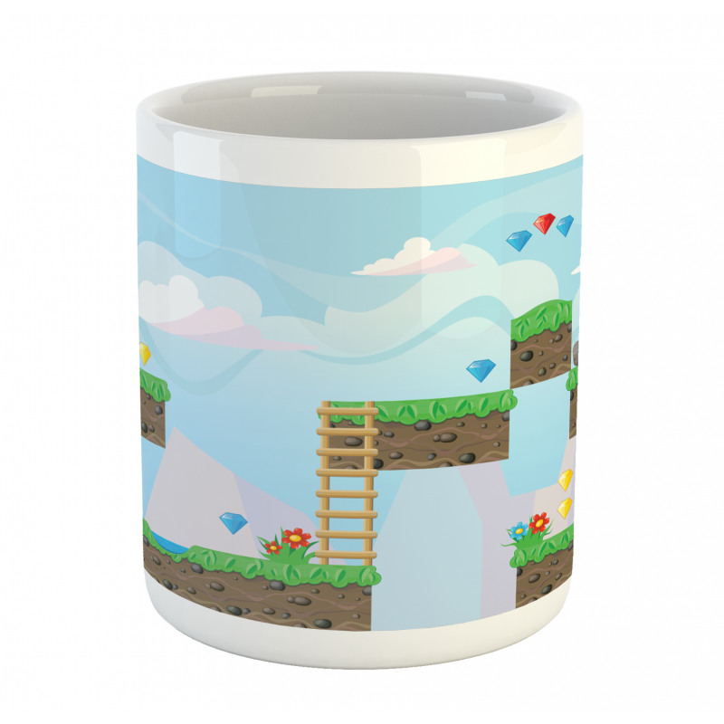 Vintage Game Platform Art Mug