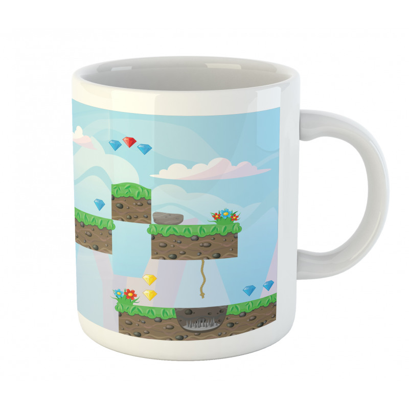 Vintage Game Platform Art Mug