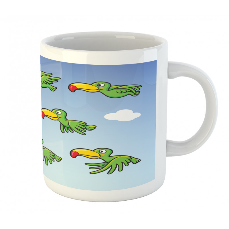 Animated Game Bird Toucan Mug