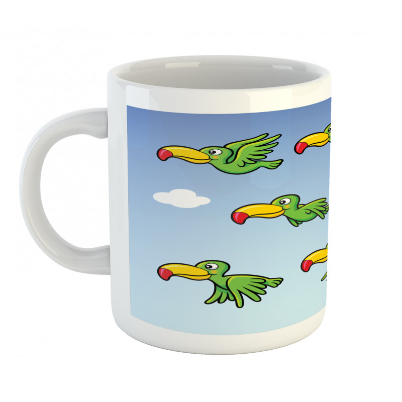 Animated Game Bird Toucan Mug