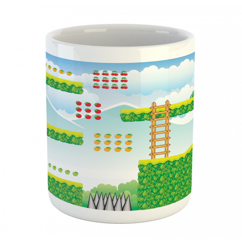 Exotic Tile Game Platform Mug