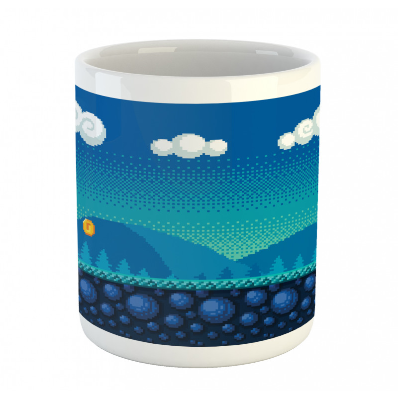 8-Bit Inspired Game Platform Mug