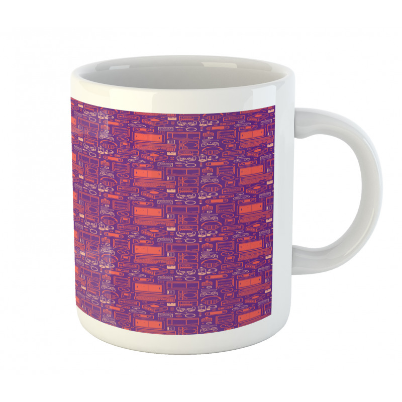 Game Items Illustration Art Mug