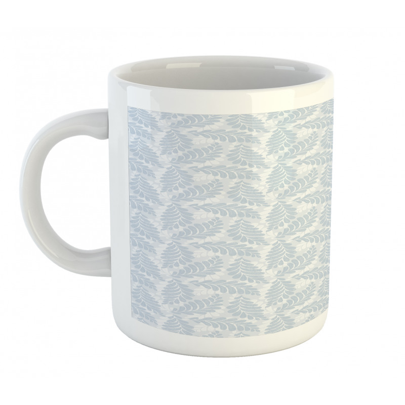 Botany Art Pastel Branches Mug