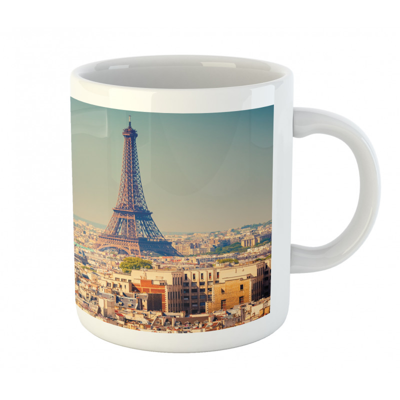 Cityscape of Paris Mug