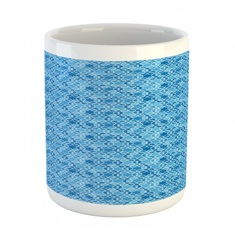 Blue Tones Eastern Star Mug